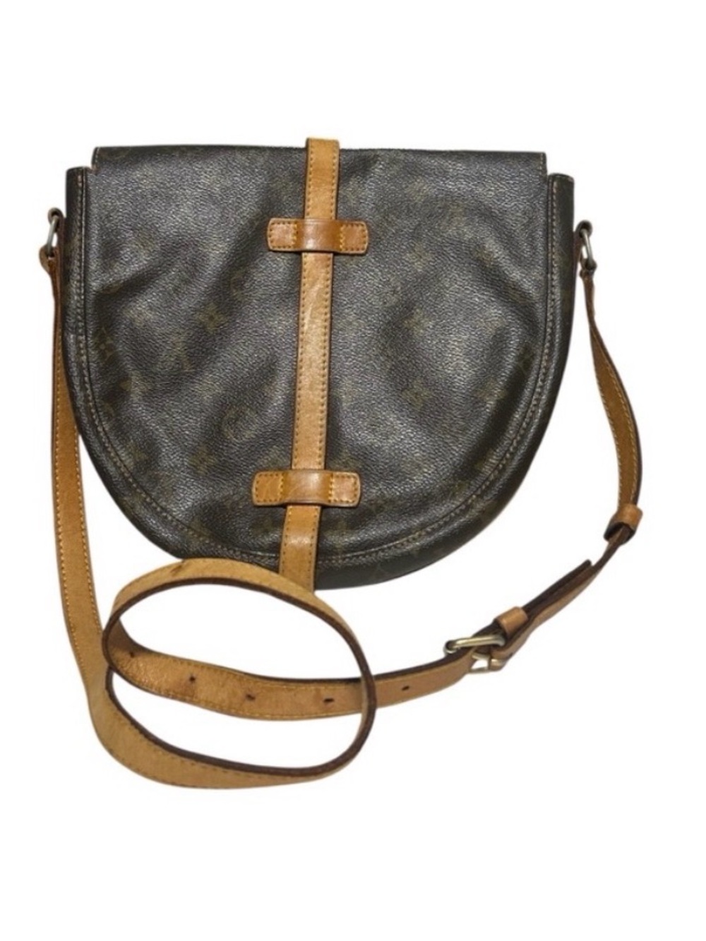 Louis Vuitton Monogram Canvas LV Chantilly GM Crossbody Bag Purse - Picture 10 of 10